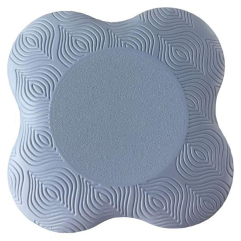 (blue) 1 Pc Yoga Knee Support Soft Buffering Protective Convenient Home Pilates Kneeling Pad Use