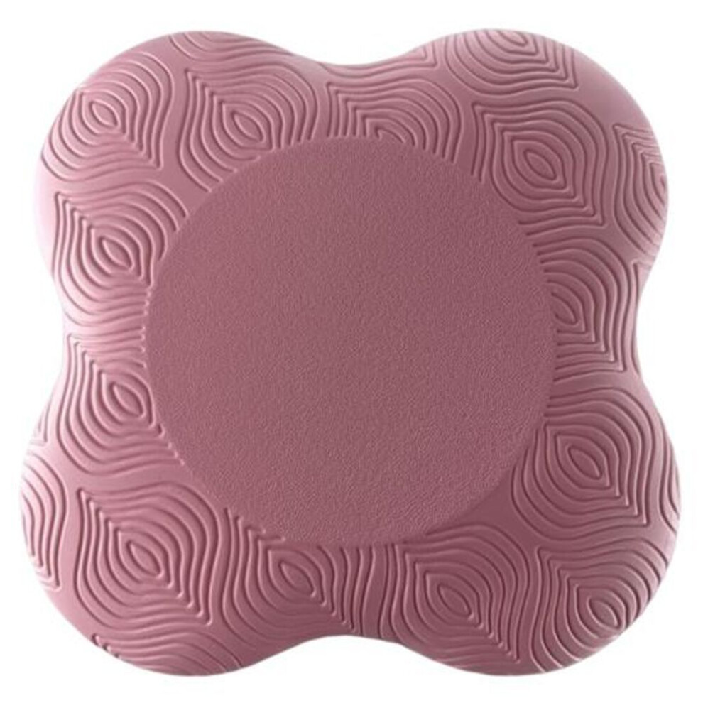 (pink) 1 Pc Yoga Knee Support Soft Buffering Protective Convenient Home Pilates Kneeling Pad Use