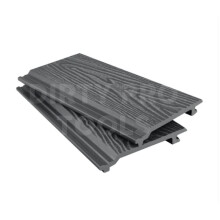 (Woodgrain Grey, 5) Composite Cladding Boards Woodgrain Plastic Exterior Bulk