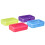 Amazon Amazon Basics Plastic Pencil Box  Pack of 4  Multi  Solid 3