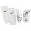 Nike Nike Mercurial Lite Scheenbeschermers Wit/Zwart/Wit LG 1