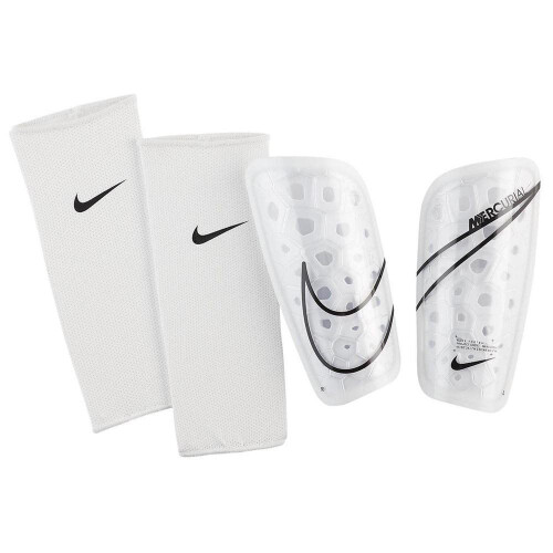 Nike Nike Mercurial Lite Scheenbeschermers Wit/Zwart/Wit LG