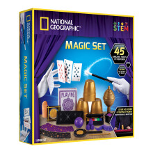 NATIONAL GEOGRAPHIC Kit Magico - 45 Trucchi di Magia per Bambini con Istruzioni Video per Ogni Trucchi