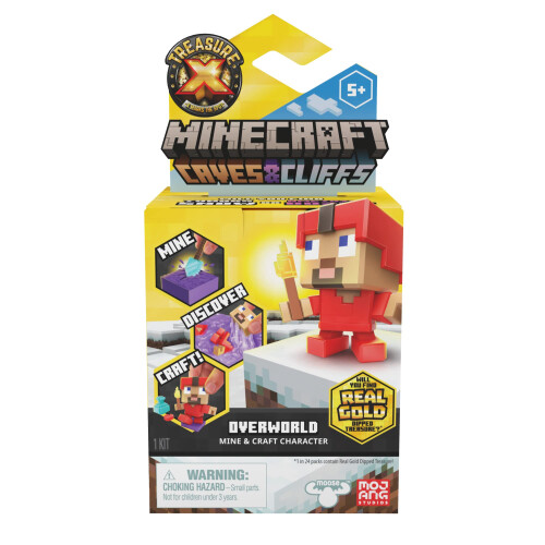 Treasure X Minecraft S2 Caves & Cliffs Einzelpaket Overworld 1