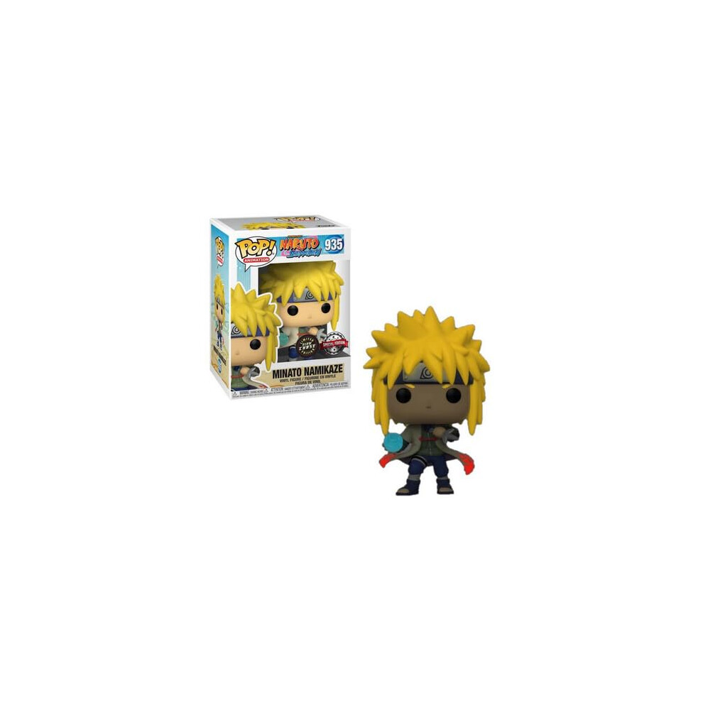 Funko Pop Naruto Shippuden Minato Namikaze w/Rasengan GITD Chase Figure AAA Anime Exclusive