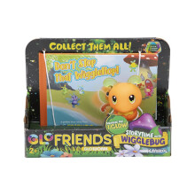 Playskool Glo Friends - Book with Glowing Social Emotional Learning Toy - Storytime with Wigglebug - for Ages 2+