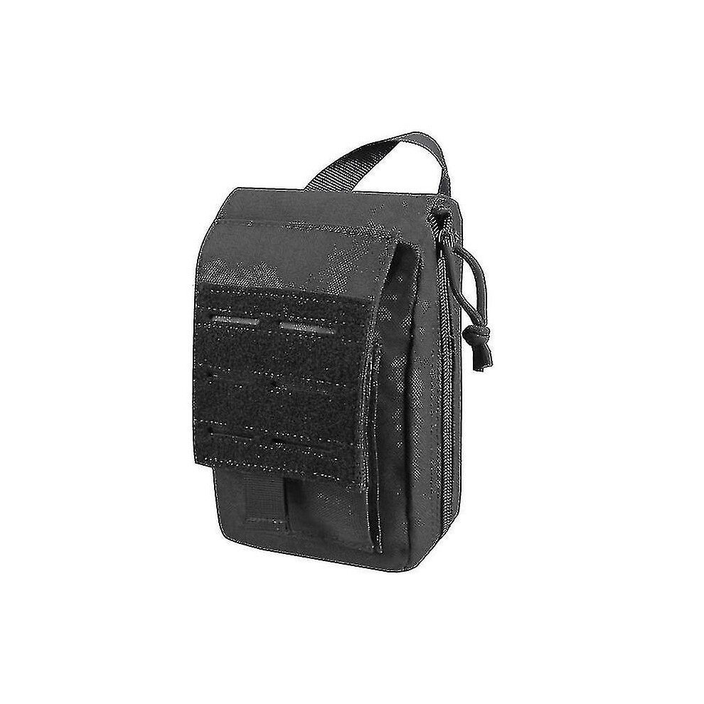 Black (Black) Tactical First Aid Kit Medical Bag Edc Pouch Emergency Camping Survival Tool Pack Outdoor Flashlight Tourniquet