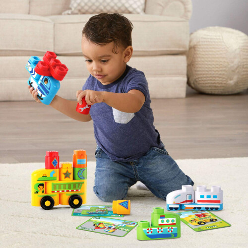 LeapFrog LeapFrog LeapBuilders Soar and Zoom Vehicles Multicolor 2