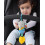 Skip Hop Bandana Buddies Baby Activity Chime & Teether Stroller Toy  Elephant 4