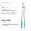 KitchenAid Kitchenaid silikone vippede rustfrit stål tang 12 tommer aqua himmel 2