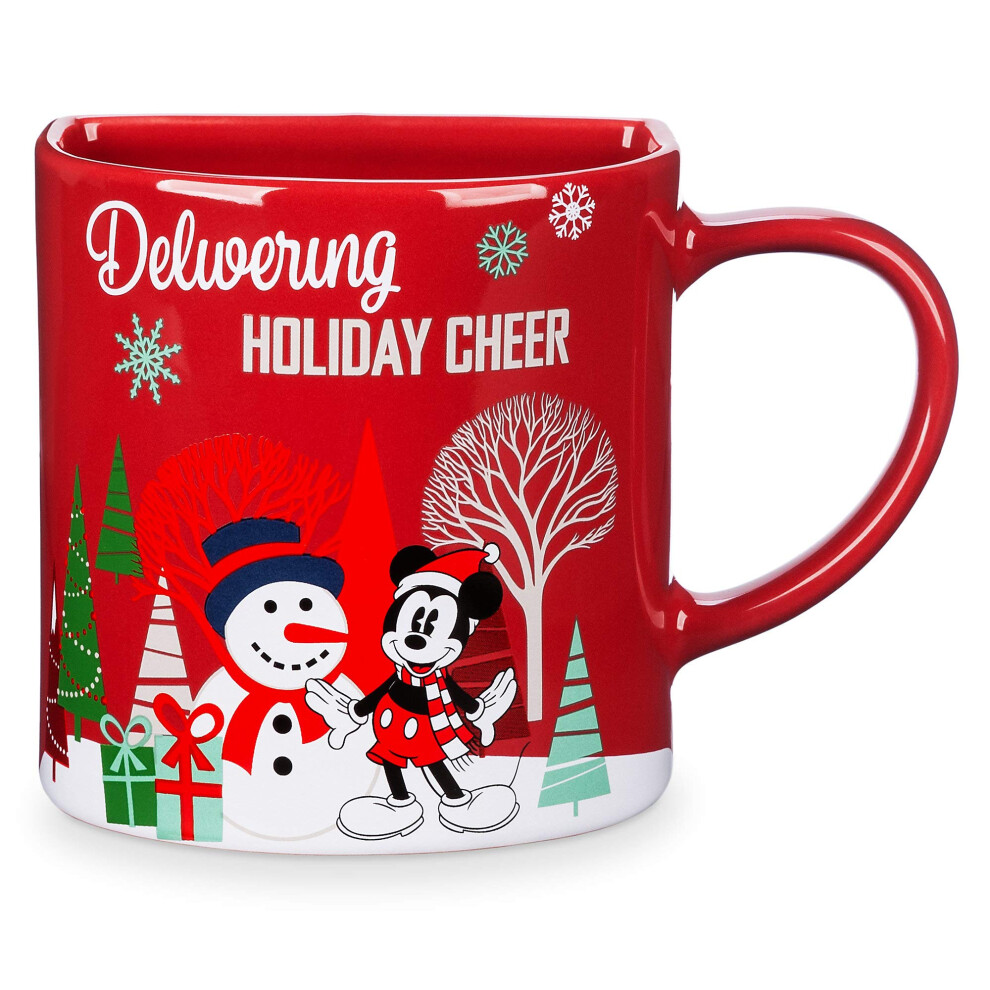 Disney Mickey Mouse Holiday Cookie Holder Mug