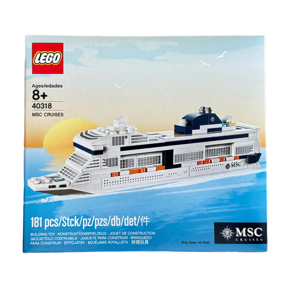 LEGO 40318 MSC Cruises Cruise Ship