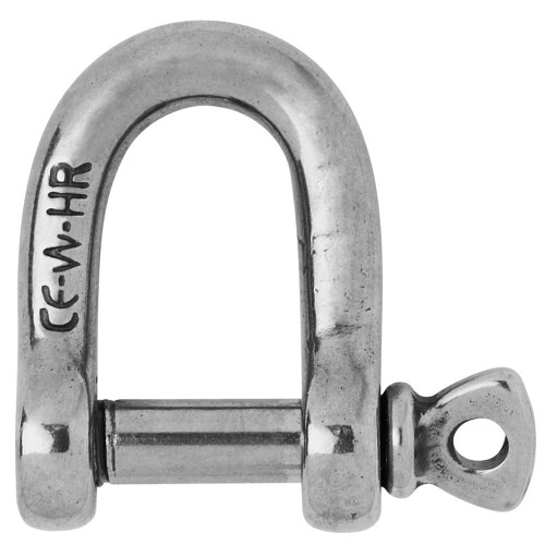 Wichard HR Stainless D-Shackle 8mm - 5/16in