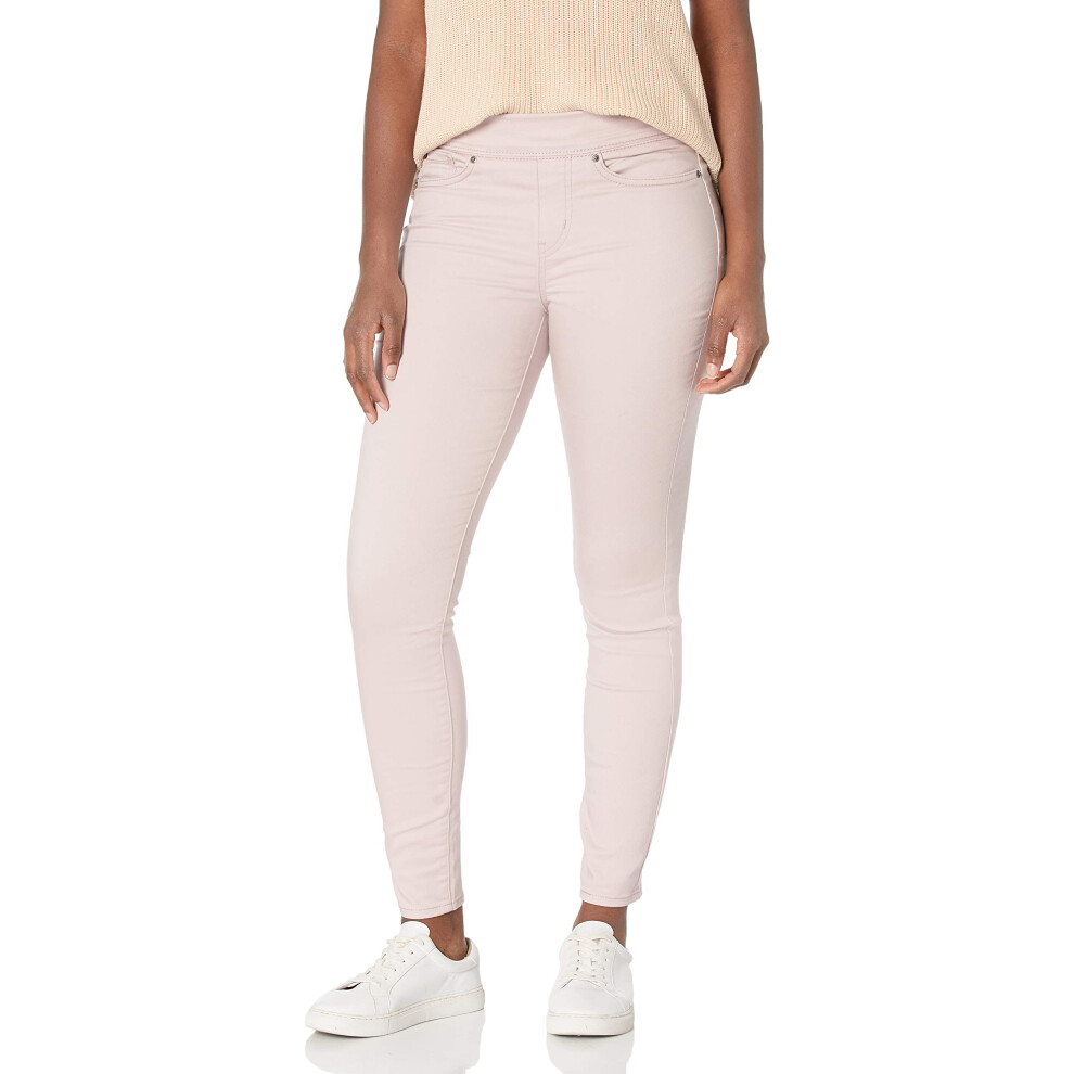 Levi Strauss Signature Gold Women's Totally Shaping Pull-on Skinny Jeans Available In Plus Size Lilac Haze 26 Medium