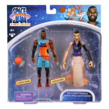 Moose Toys Space Jam: A New Legacy 2er-Pack On Court Rivals Lebron & White Mamba (14578)