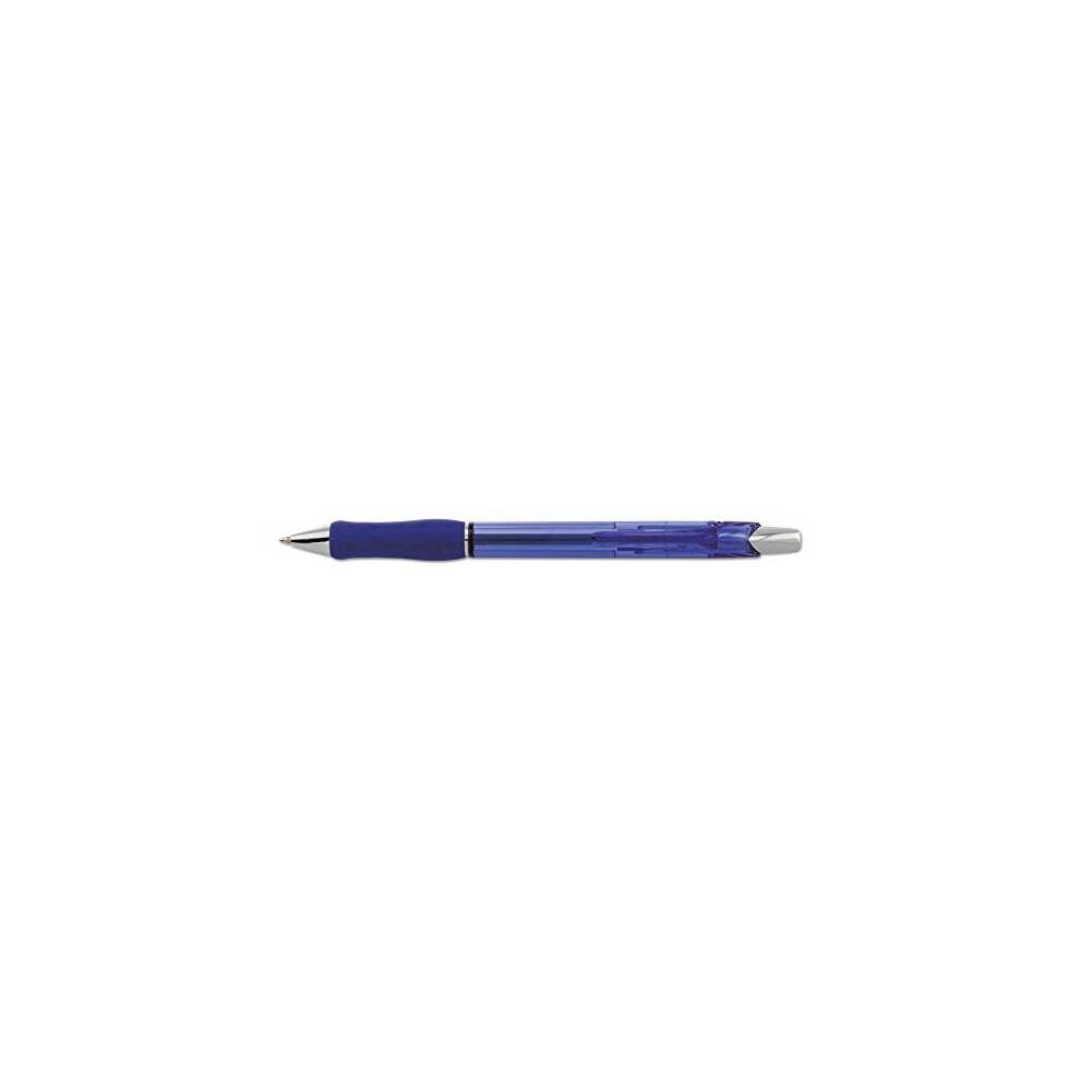 R.s.v.p. Super Rt Retractable Ballpoint Pen 0.7mm Blue Ink-barrel Dozen