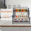 Spice Rack Organiser Kitchen Spice Storage Condiments for kitchen 4