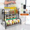 Spice Rack Organiser Kitchen Spice Storage Condiments for kitchen 5
