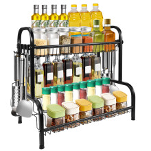 Spice Rack Organiser Kitchen Spice Storage Condiments for kitchen