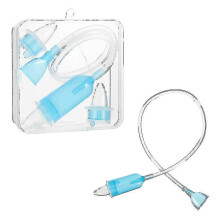 1 Pack Baby Nasal Aspirator, Baby Snot Sucker for Nasal Rinse, Snot Sucker Clear Nasal Mucus Remover Baby Suction Nose