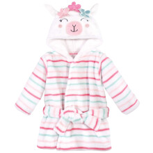 Hudson Baby Unisex ply ov upan s tv rou zvieratiek a kvetinkou, lama, 0-9 mesiacov