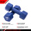 Jfit Neoprene Dabbell Pairs 8 lb 2