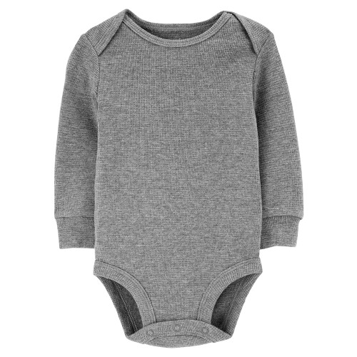 Simple Joys by Carter's Baby 4-Pack Long-Sleeve Thermal Bodysuits 1