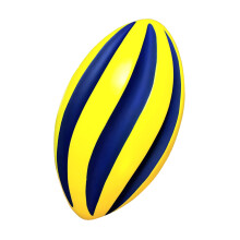 LMC Products Fotbal cu spuma n spirala - Fotbal cu spuma moale pentru copii - Fiecare fotbal de calitate pentru copii este de 9 inchi - Fotbal p