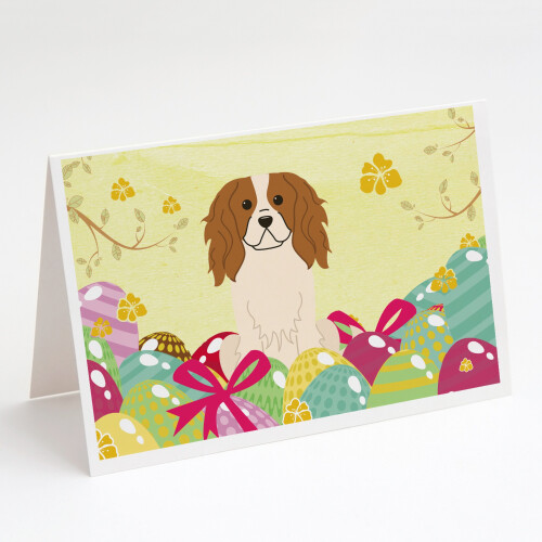 Osterkarten Cavalier Spaniel mit Umschlägen, 8er Pack