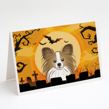 Halloweenske blaho   elania a ob   lky Papillon, balenie 8 kusov