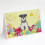 Oster-Eier Miniature Schnauzer Grußkarten und Umschläge 8er Pack 1