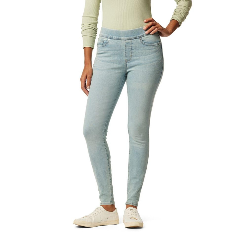 Levi Strauss Signature Gold Women's Totally Shaping Pull-on Skinny Jeans Available In Plus Size Camellia Creek 28 Long