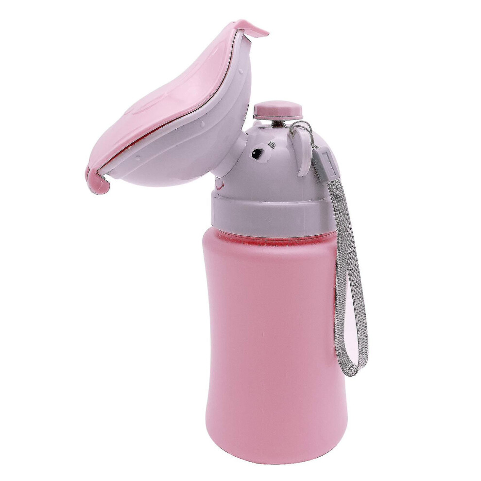 (Girl) Portable Baby Child Potty Urinal Hygienic Travel Potty Emergency Toilet For Camping Car Travel And Kid Potty Pee