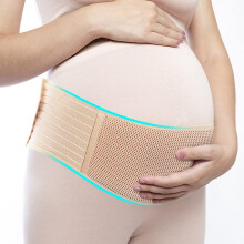 Maternity Belly Band for Pregnant Women, Upgraded Cotton Lining Pregnancy Belly Support Band, Soft
