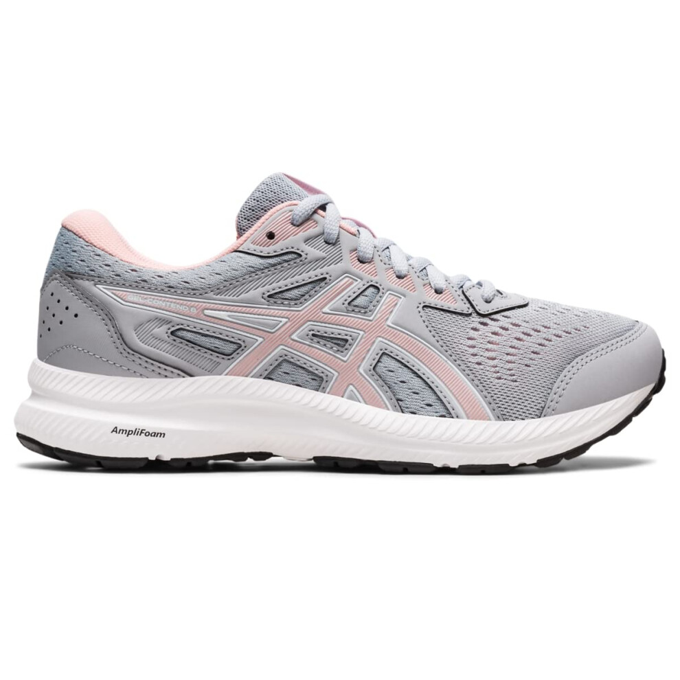 ASICS Women's Gel-Contend 8 Running Shoes 5 Piedmont Grey/Frosted Rose