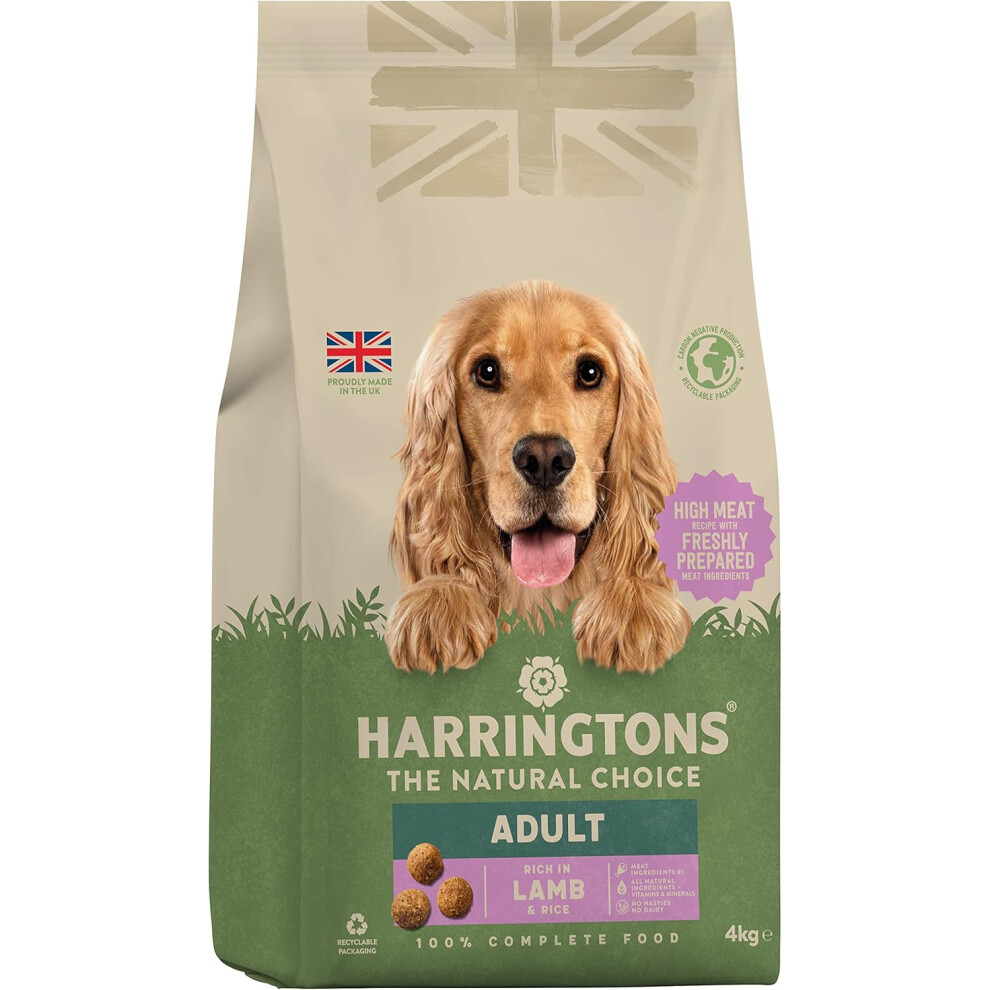 Harringtons Adult Rich In Lamb & Rice 4Kg