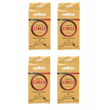 Lavazza Qualita Oro Ground Coffee 250g (Pack of 4)