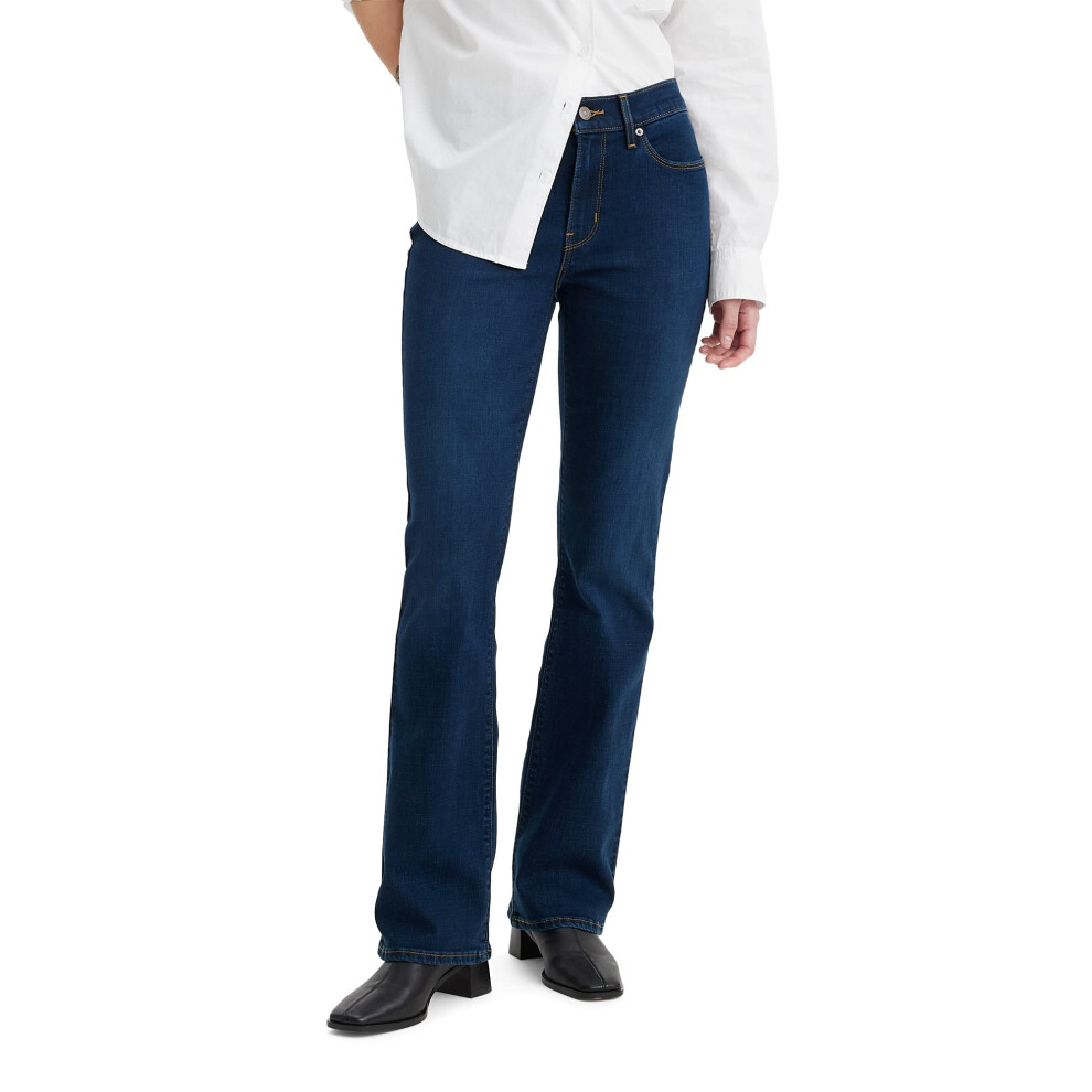 Levi's Women's Classic Bootcut Jeans Also Available In Plus Cobalt March-Dark Indigo 32 Regular