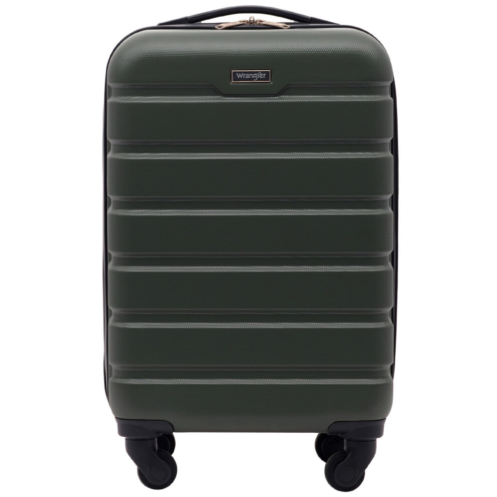 Wrangler Hardside Carry-on Spinner Luggage Deep Depth 20-Inch