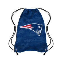 FOCO New England Patriots NFL Big Logo Camo Rygs?k med snoretr?k