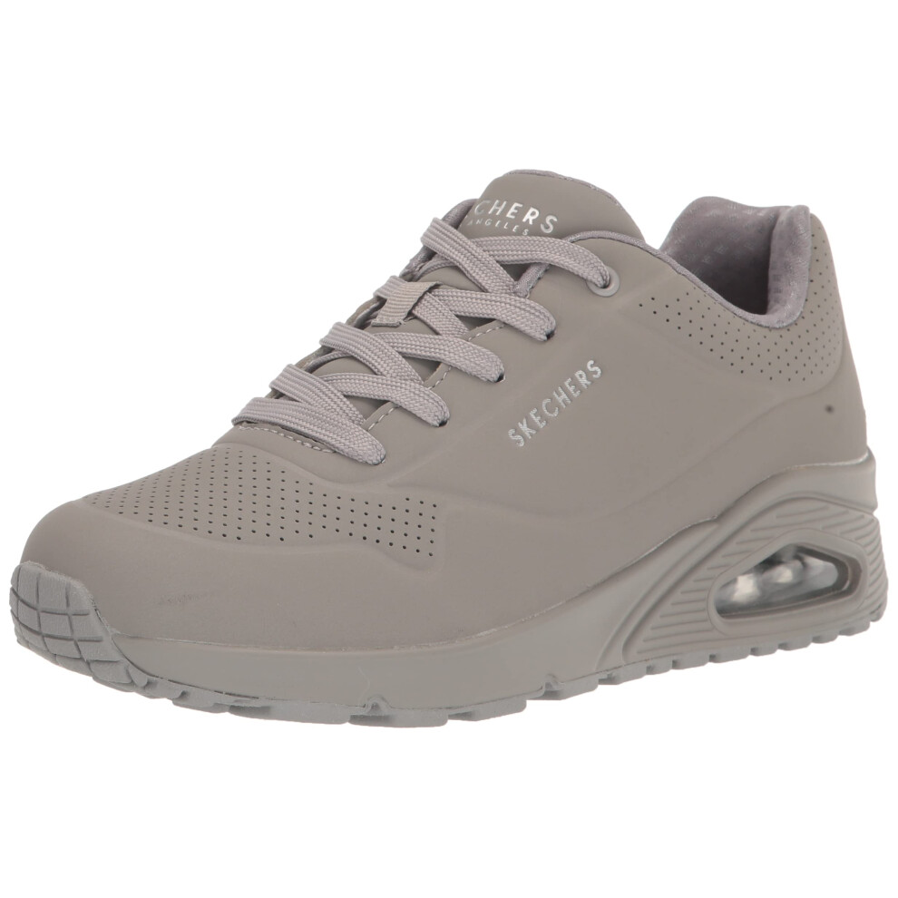 Skechers Women's Uno-Stand On Air Sneaker Grey 6