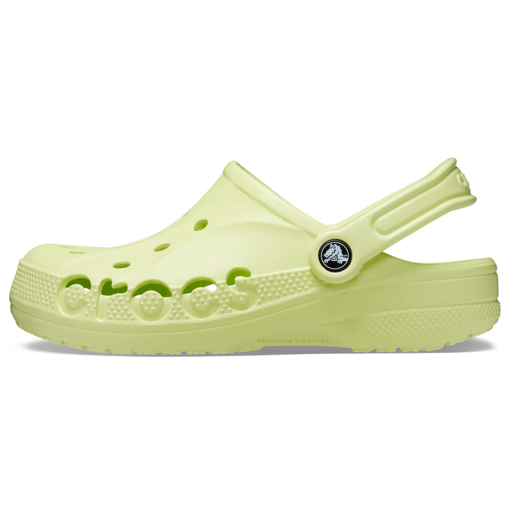 Crocs Unisex-Adult Baya Clogs Lime Zest 14 Women/12 Men