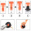 Tile Leveling System, 50 Pieces Tile Leveler, Tile Leveler Leveling System Kit for Wall And Floor Co Zhexin 3