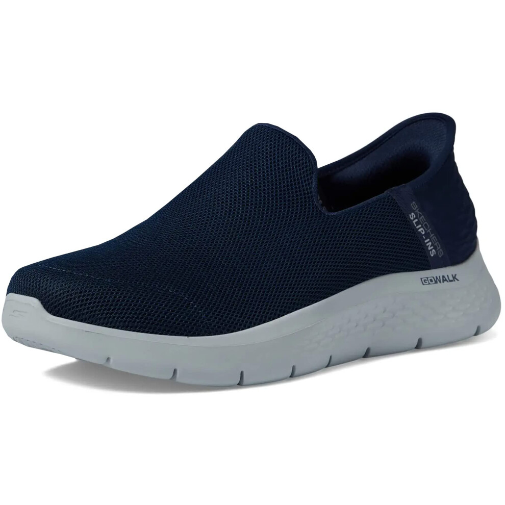 Skechers Men's Go Flex Hands Free Slip-ins Athletic Slip-on Casual Walking Shoes Sneaker Navy 15