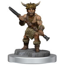 Dungeons and Dragons Nolzurove asn nenamalovan miniat ry: W18 Halfling Barbarians