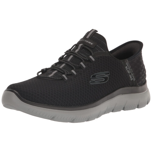 Skechers Skechers Uomini Summits High Range Sneakers Slip-in, Nero/Carbone, 9.5