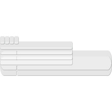 Proteção quadro - PELE DE LAGARTIXA - CLEAR400 - Transparente - 8 mils - Kit 10 peças