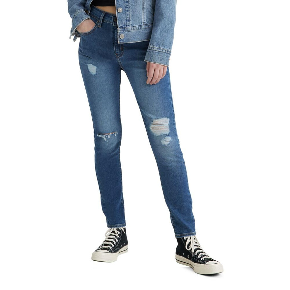 Levi's Women's 721 High Rise Skinny Jeans Also Available In Plus Straight Through 29 Regular