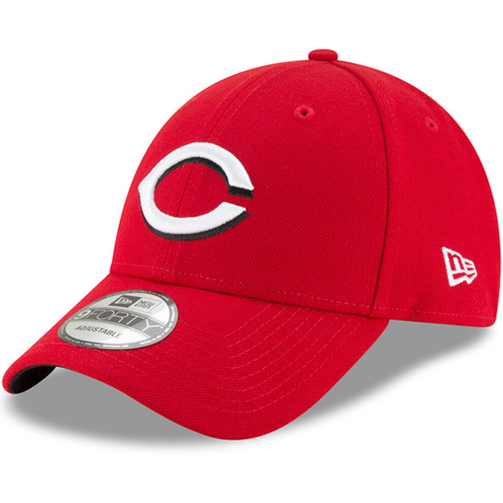 New Era MLB The League 9FORTY Adjustable Hat Cap One Size Fits All Cincinnati Reds Red