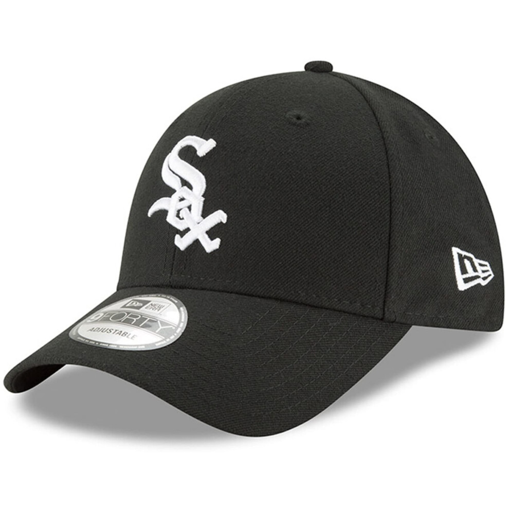 New Era MLB The League 9FORTY Adjustable Hat Cap One Size Fits All Chicago White Sox Black